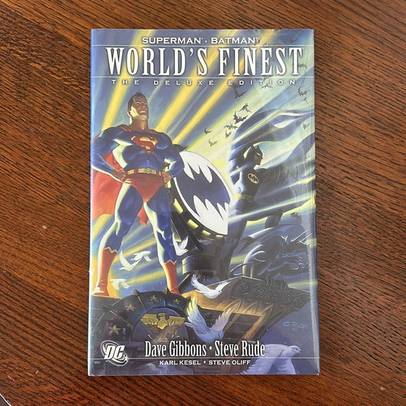BRAND NEW Superman Batman World’s Finest Deluxe Edition DC Comics 2008 Hardcover - Picture 1 of 5